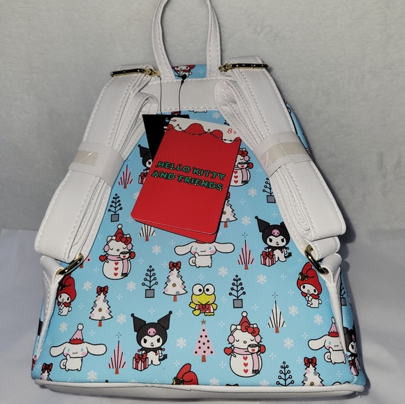 Loungefly Hello Kitty And Friends Holiday Mini Backpack & Cardholder Set main image 12